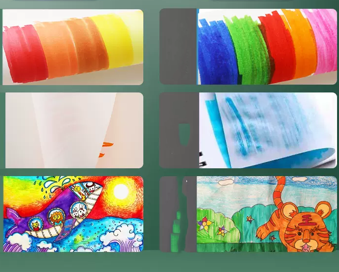 Quick-dry Opaque Dual-tip Watercolor Brush Pens Set (12-60 pcs)