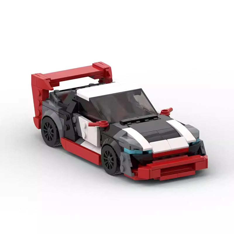 8-Stud Track GT Building Blocks Car (MOC-134065)