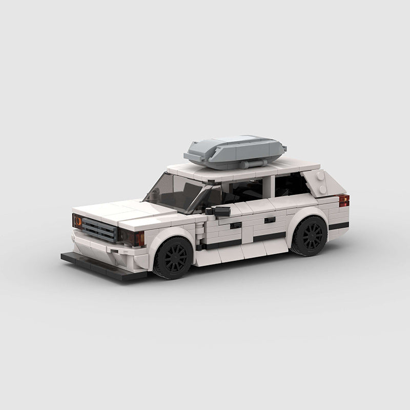 S124-Style Touring Wagon Building Bricks Model – Small Scale
