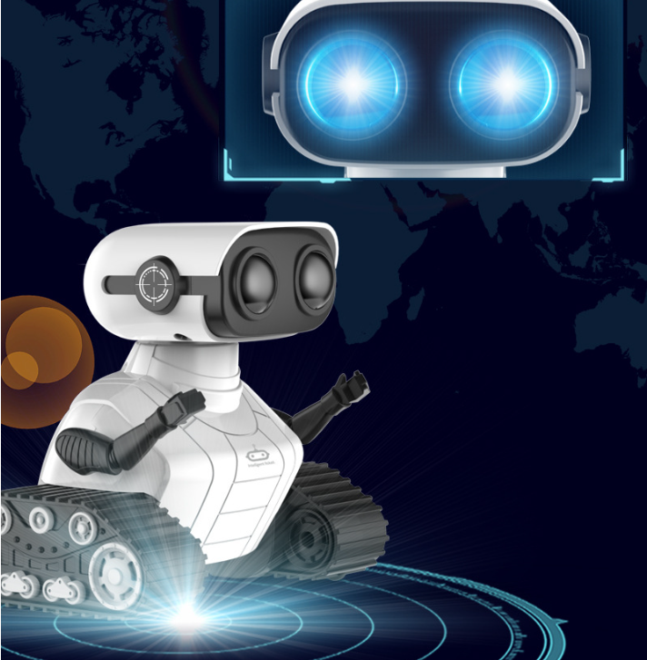 USB Rechargeable RC Robot Toy – Lights, Music & Dancing