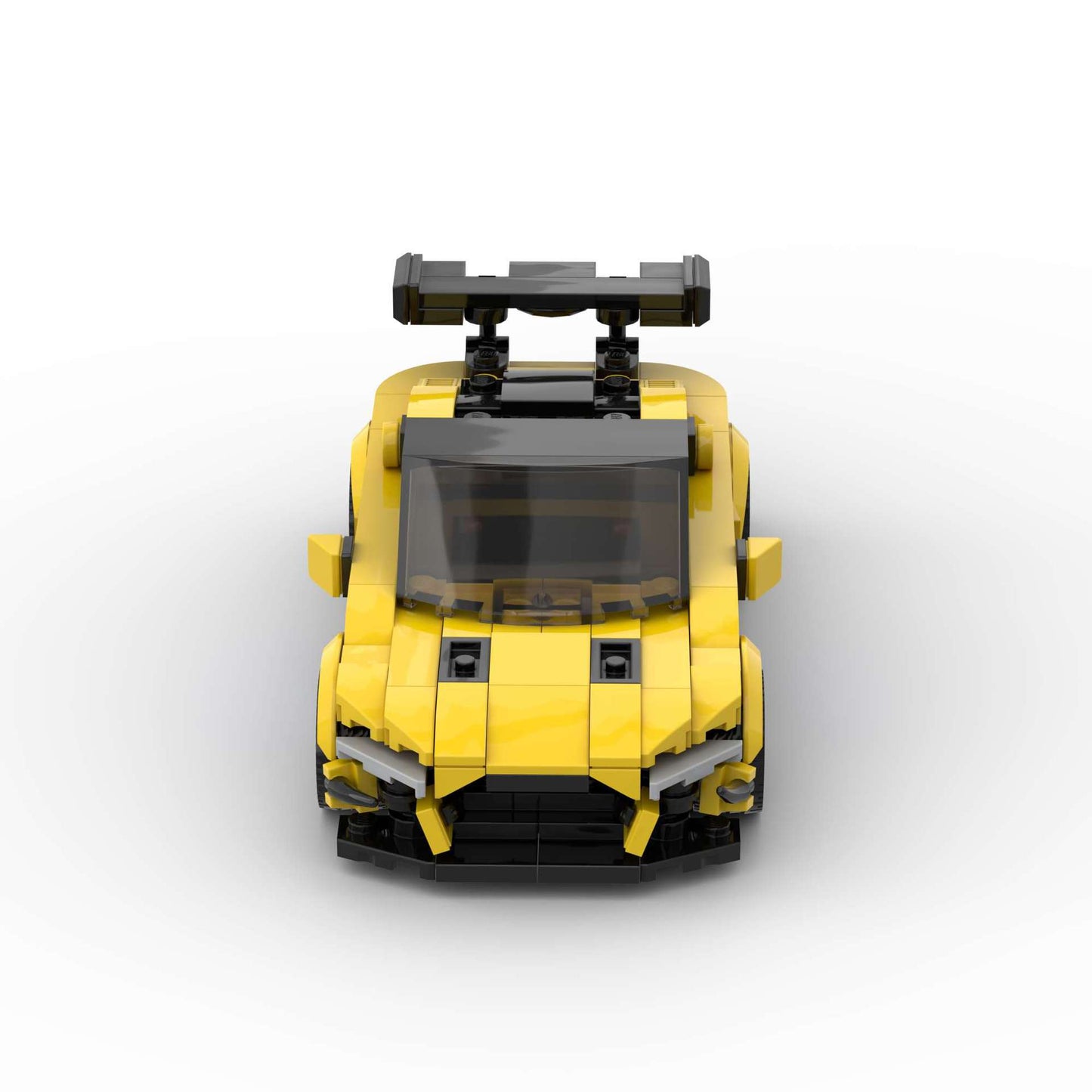 Yellow Track Racer Building Blocks, 323 pcs (15.3 × 7.9 × 5.2 cm)