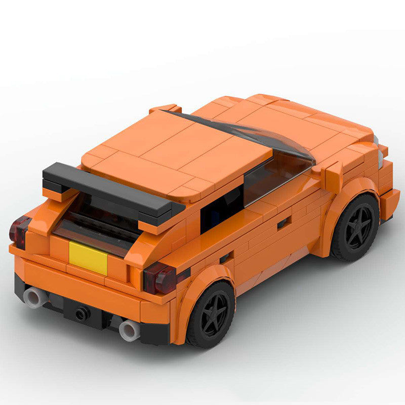 Building Block Sports Car Model Splicing Toy