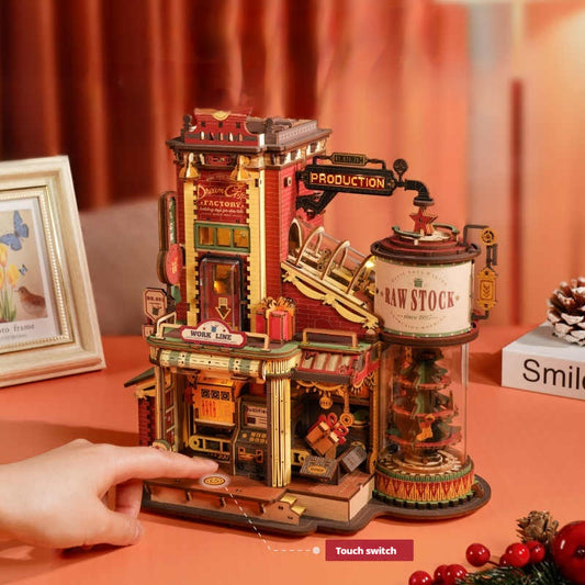 3D Wooden Puzzle – Gift Factory – Mechanical Music Box