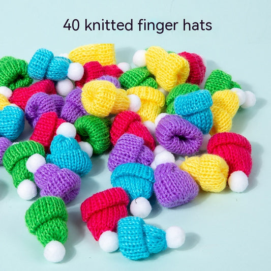 Thumb Hats Game for Kids – 40 Caps, 42 Cards & Bell