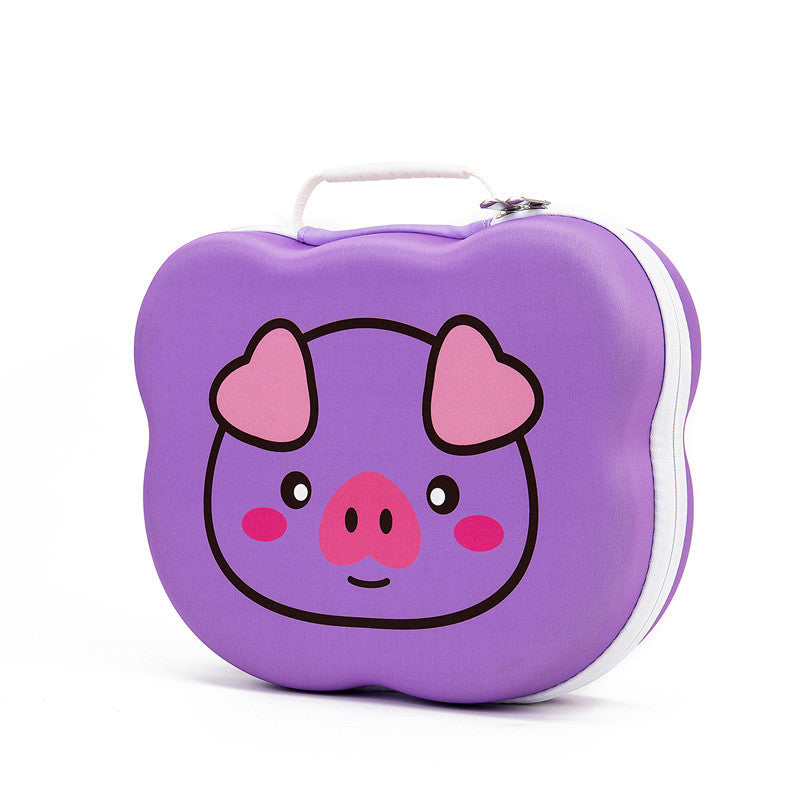 Diamond Painting Storage Case with 70 Bottles – EVA Organizer (Purple or Black)