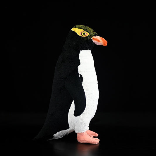 Yellow-Eyed Penguin Plush — Realistic 29 cm Soft Toy