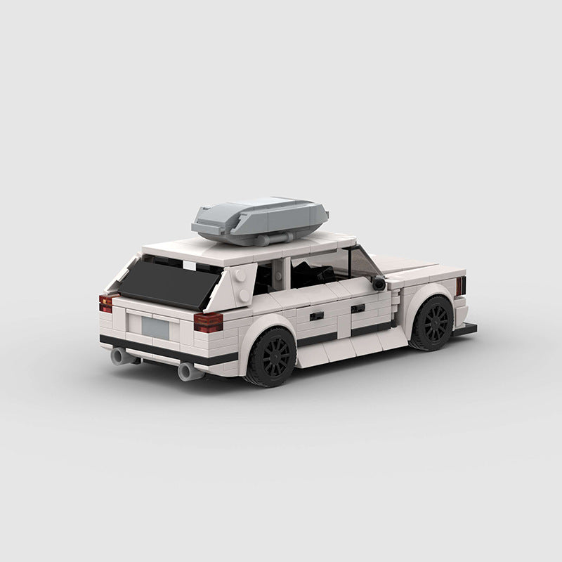 S124-Style Touring Wagon Building Bricks Model – Small Scale