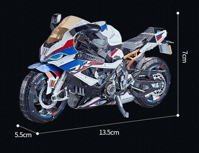 3D Metal Puzzle - Motorcycle Models 1:15 – S1000R and WLA1942