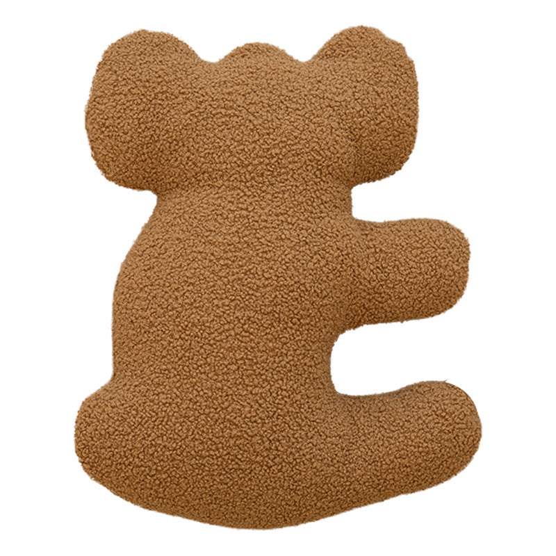 Koala Teddy Plush Cushion Pillow for Sofa and Bed, 38×46 cm