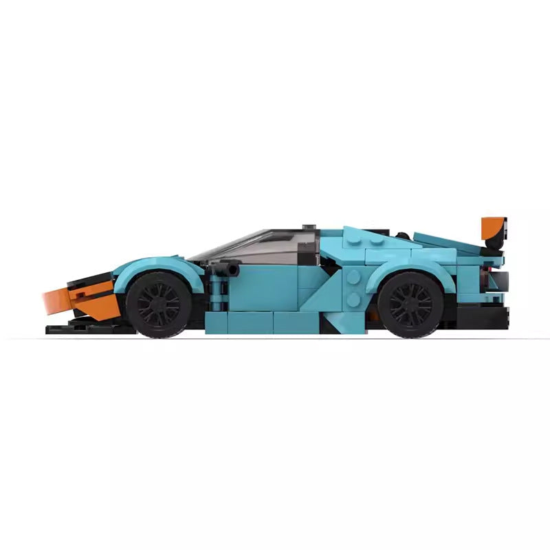 Speed 8 GT Sports Car MOC Building Blocks Model - 314 pcs