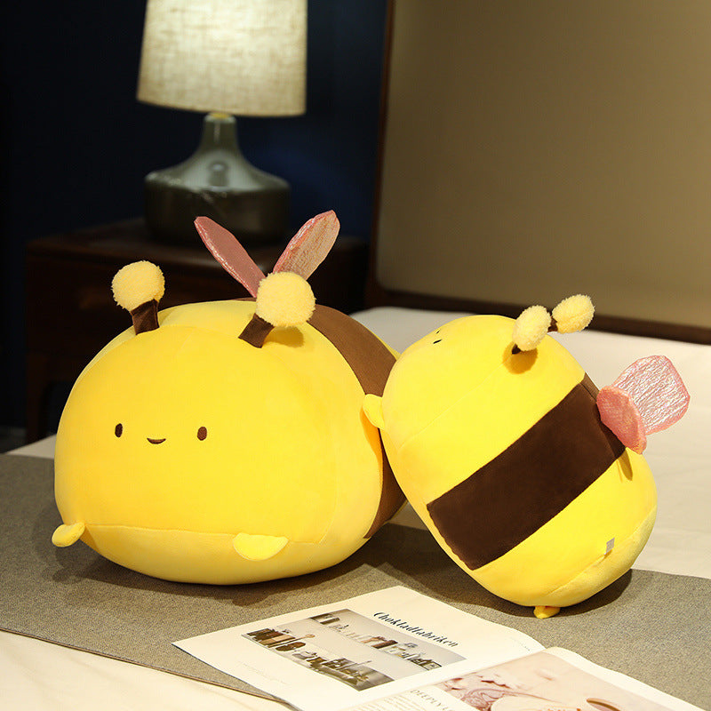 Little Bee Plush Toy Pillow – Super Soft Cuddly Cushion (35/50/70 cm)