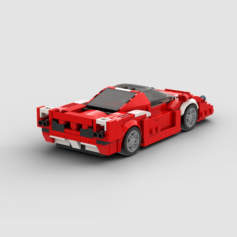 Red Supercar 8-Stud Building Blocks (366 pcs)