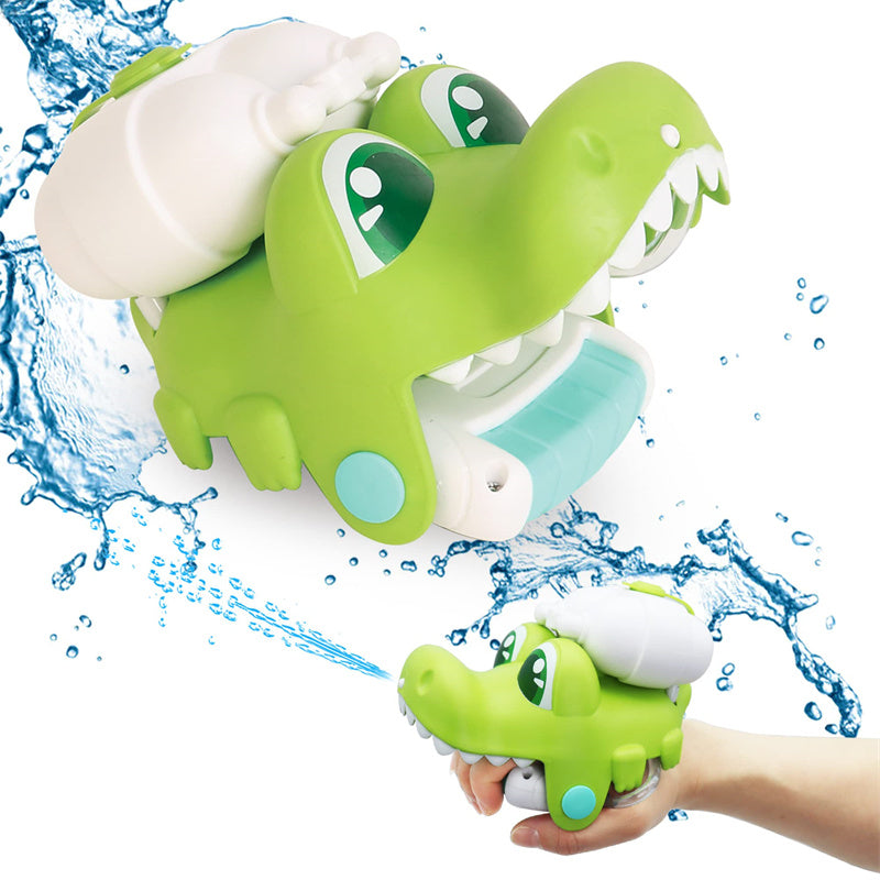 Cute Animal Handheld Water Gun for Kids – Shark, Croc, Dino, Clownfish