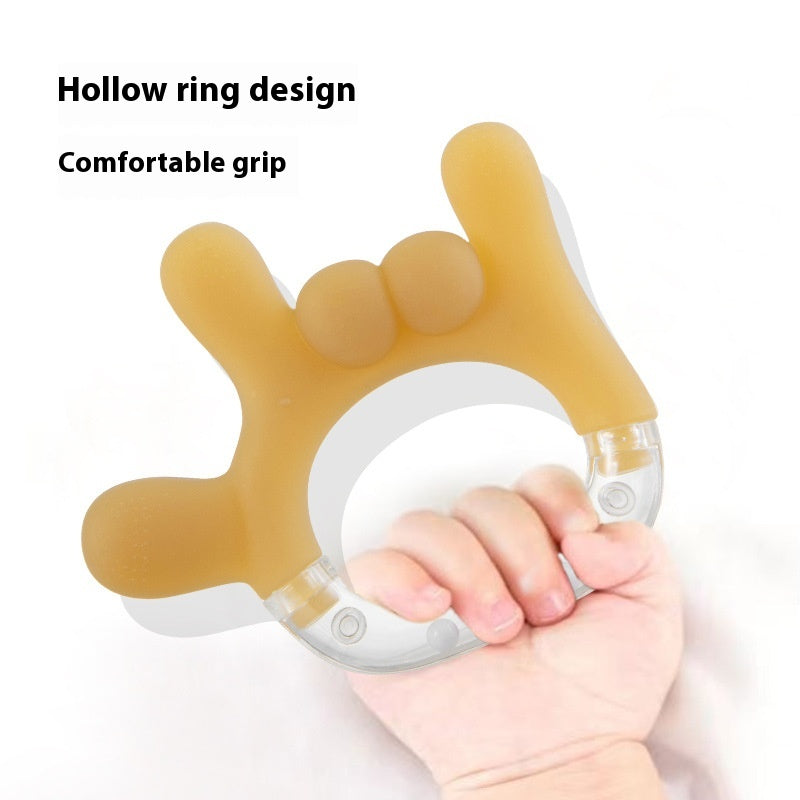 Baby Silicone Rattle Teether 3+ Months | BPA-Free, Chill-Safe