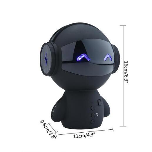 Fruitron Mini Robot Bluetooth Speaker – 5W, 15h Playtime