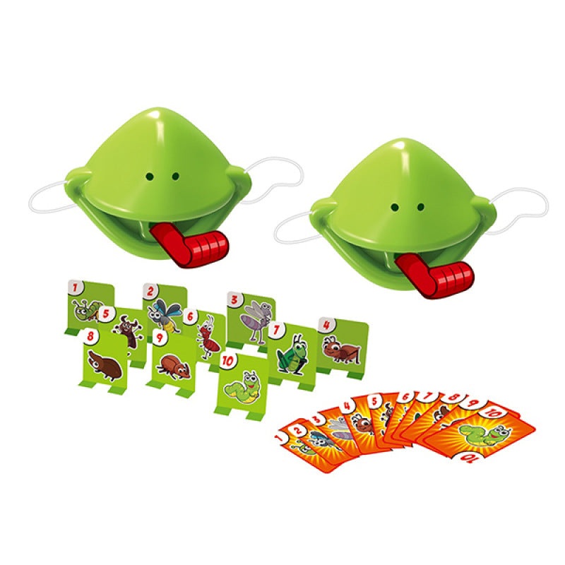 Quick Tongue Chameleon Mask Game – Catch the Bugs