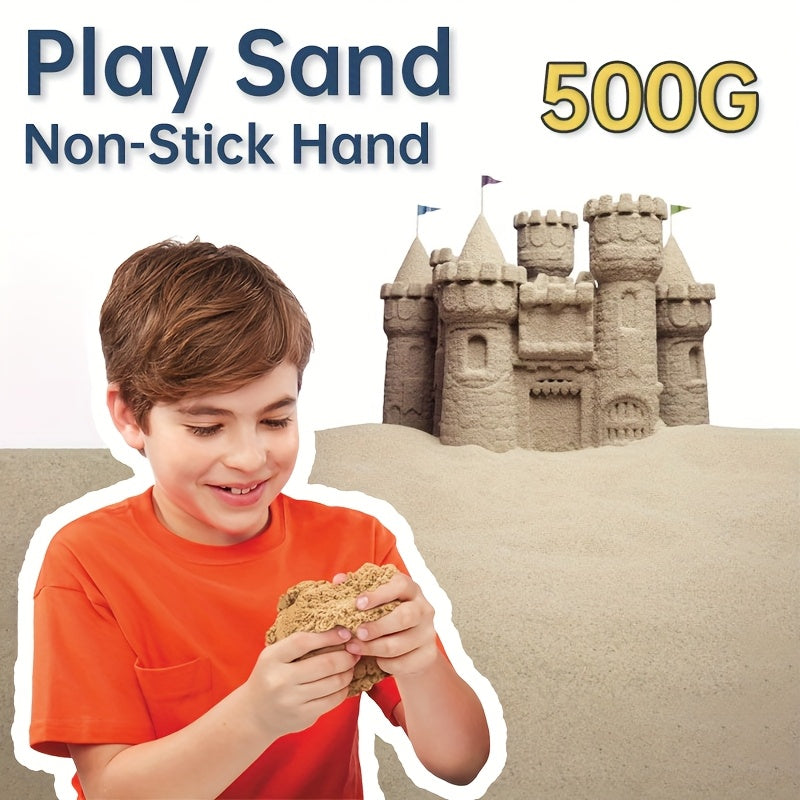 2025 Space Sand & Toy Sand Play Set for Kids (500g Non Stick)