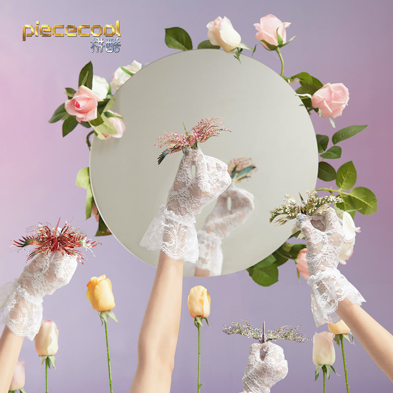 Flower Crane 3D Metal Puzzle with LED – 4 Styles