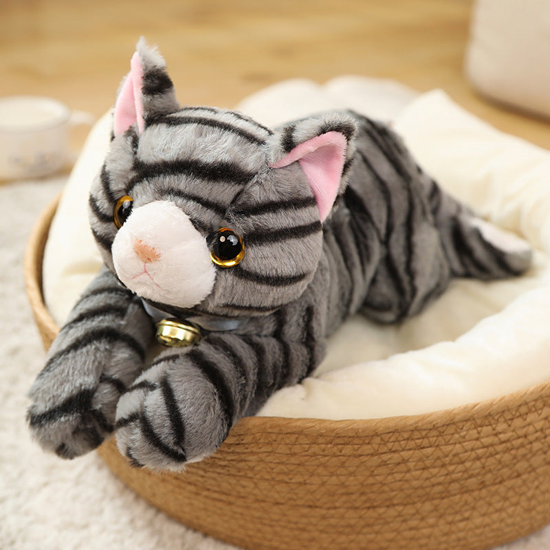 Cat Plush Toy - Realistic Soft Kitten in 5 Colors (35 cm, 45 cm)