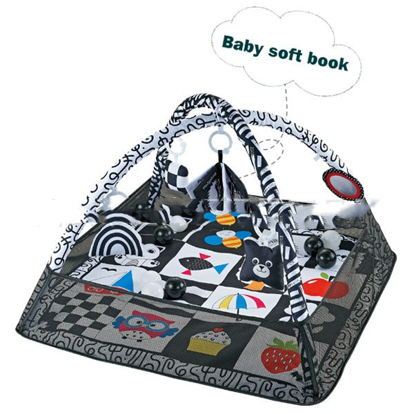 Baby Marine Ball Fence Gymnastic Rack Crawling Game Mat