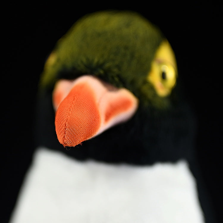 Yellow-Eyed Penguin Plush — Realistic 29 cm Soft Toy