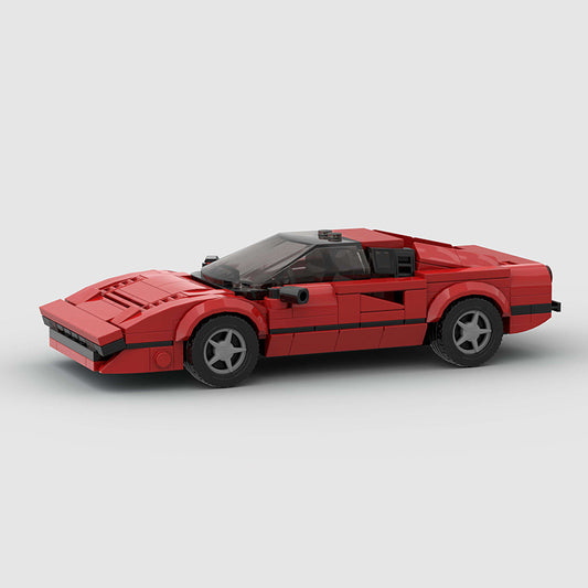 Red Wedge Sports Car Building Blocks, 311 pcs (16.5 × 8 × 4.3 cm)