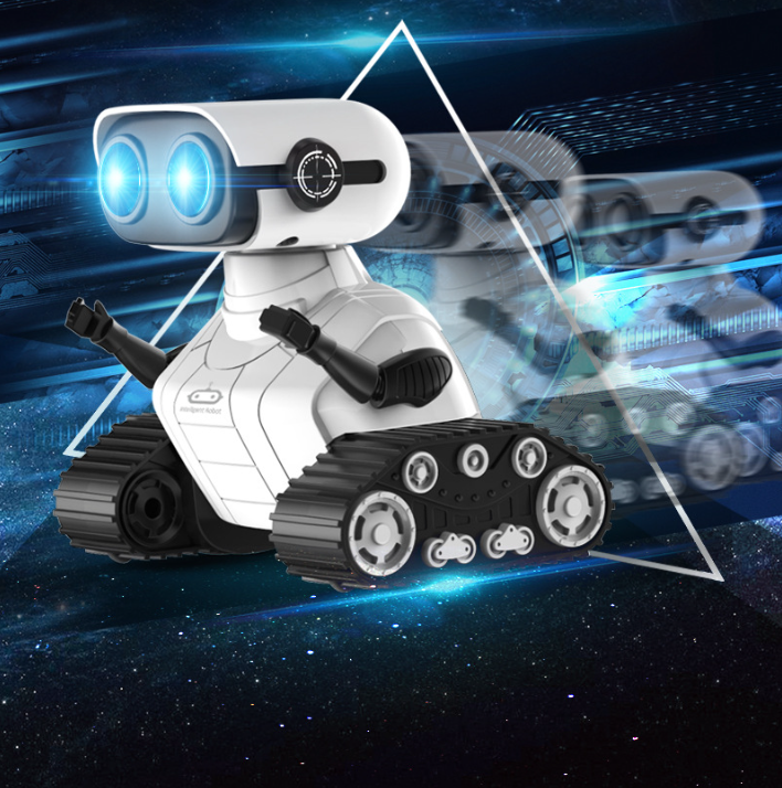 USB Rechargeable RC Robot Toy – Lights, Music & Dancing