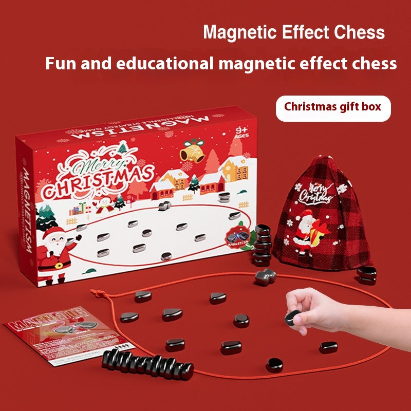 Magnetic Effect Chess Strategy Game (Rope or Sponge Board)
