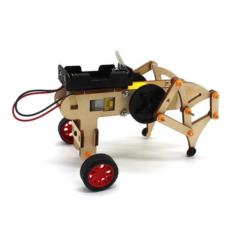 STEM Wooden Walking Robot - Education Assembly Toy
