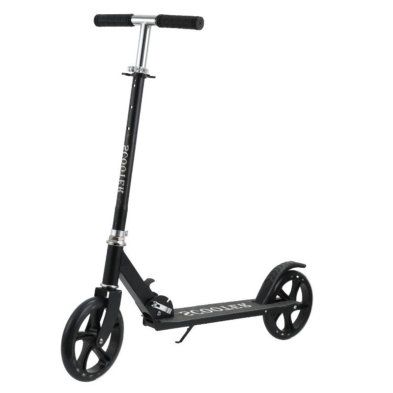 Foldable Big-Wheel Scooter for Teens & Adults – Lightweight Campus Ride