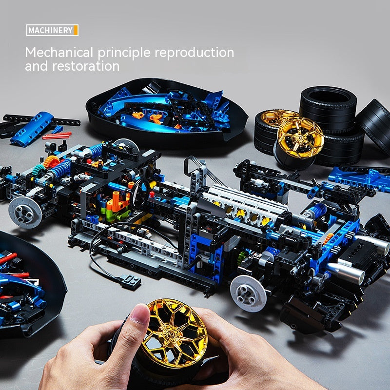 1:8 SVJ Supercar Building Blocks by Jiestar – 3811 pcs
