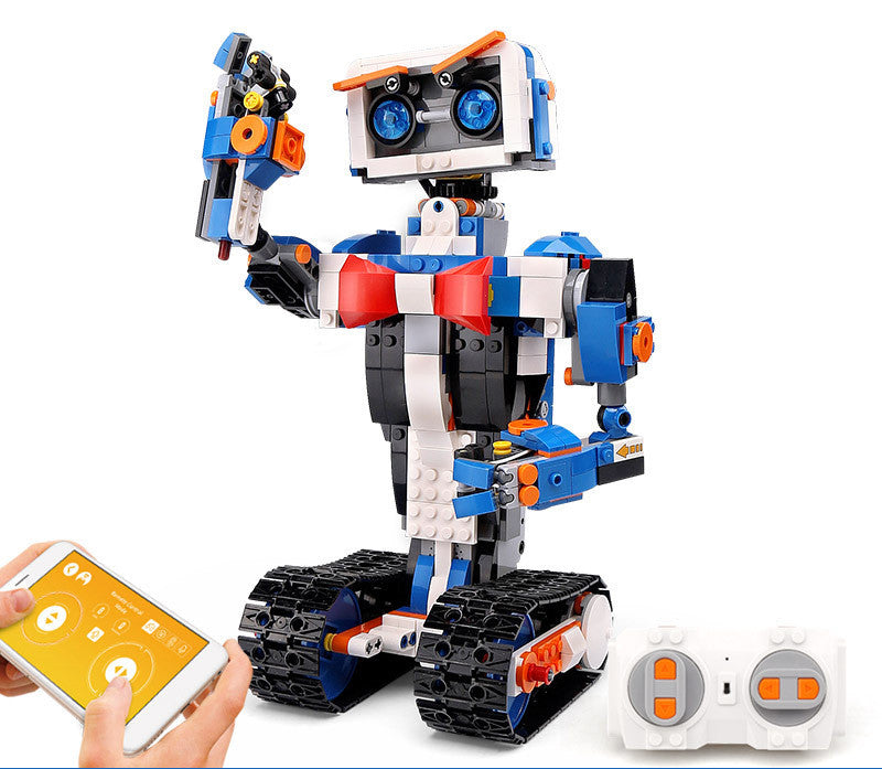 Programmable Robot Building Blocks – 635-Piece STEM Smart Toy