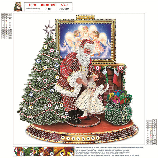 Christmas Snowman 5D Diamond Painting Kit