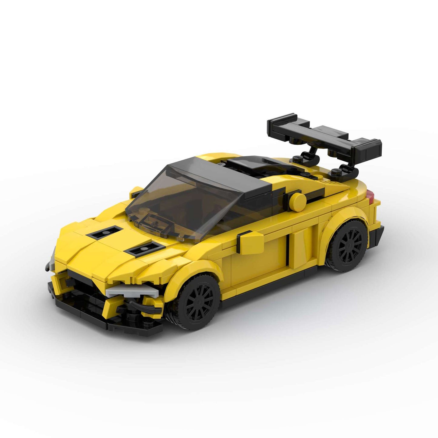 Yellow Track Racer Building Blocks, 323 pcs (15.3 × 7.9 × 5.2 cm)