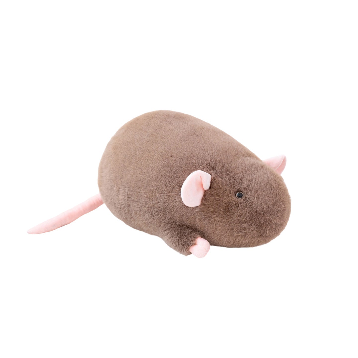 Large Mouse Plush Toy – 18, 35 and 65 cm (Blue Gray, Dark Gray, Milk Brown)