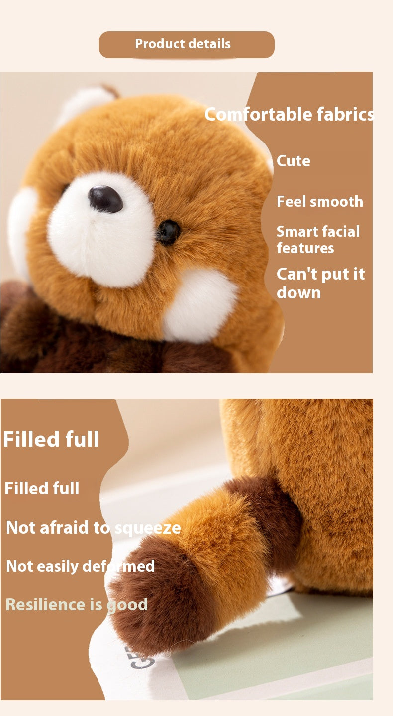 WOWO Animal Series Mini Plush – Alpaca, Koala, Hamster, Red Panda, Sloth, Dinosaur (14/20/30 cm)