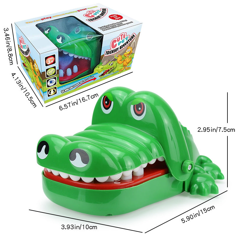 Crocodile Bite Game - Funny Family Reaction Toy