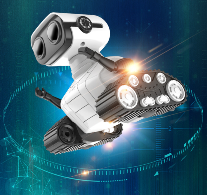 USB Rechargeable RC Robot Toy – Lights, Music & Dancing