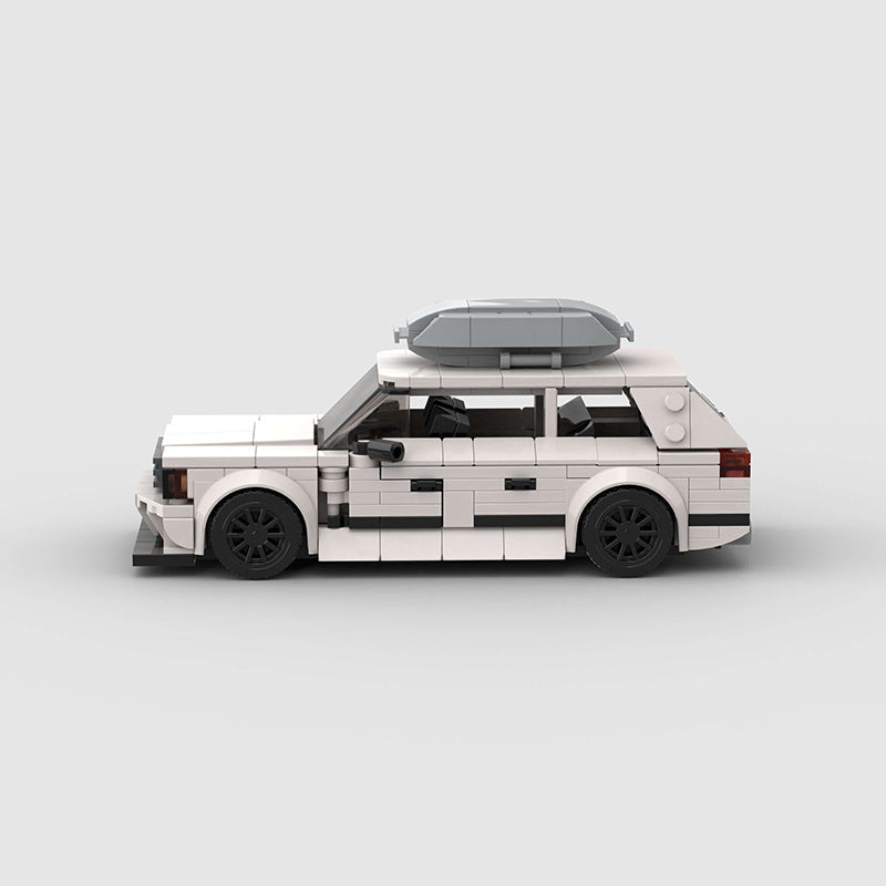 S124-Style Touring Wagon Building Bricks Model – Small Scale