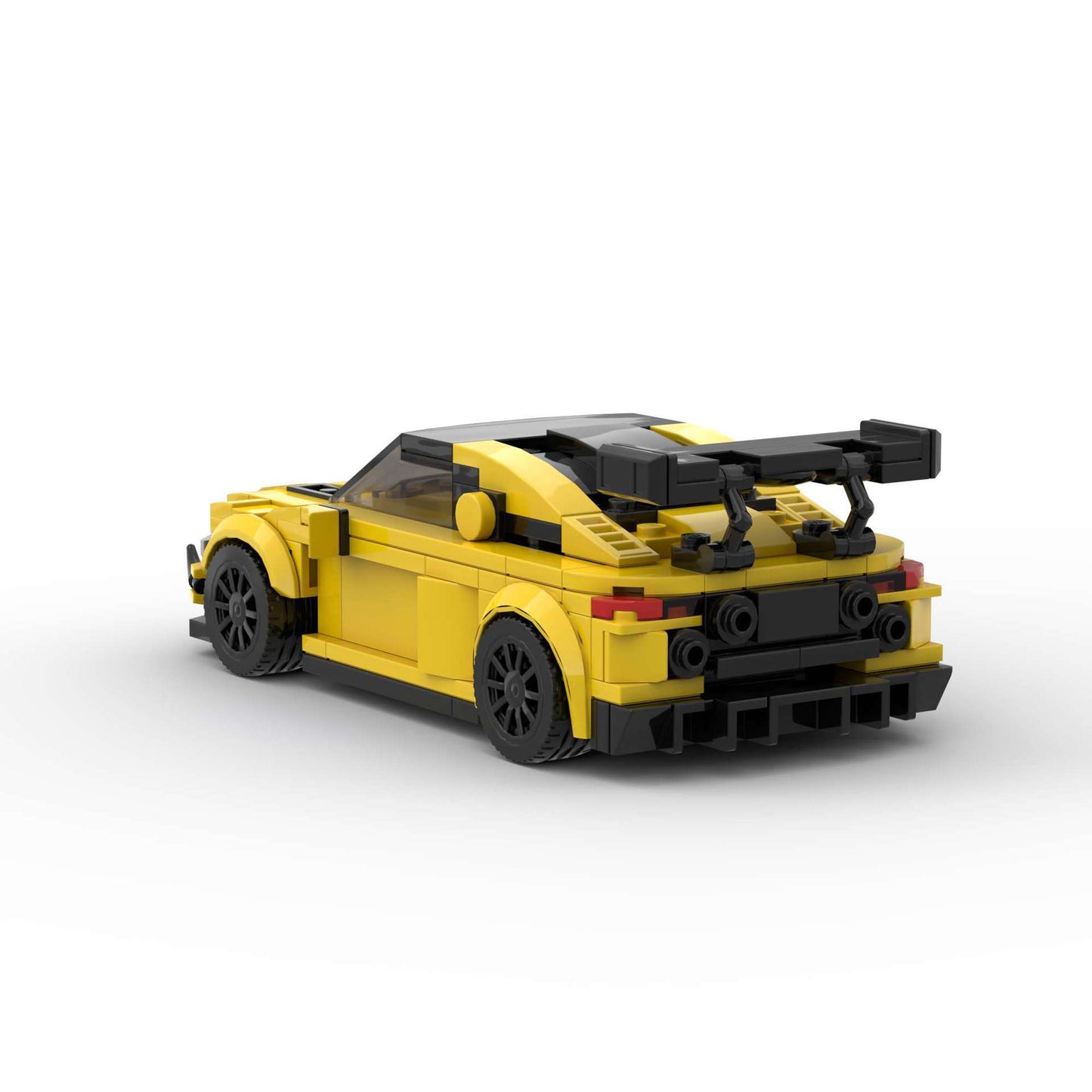 Yellow Track Racer Building Blocks, 323 pcs (15.3 × 7.9 × 5.2 cm)