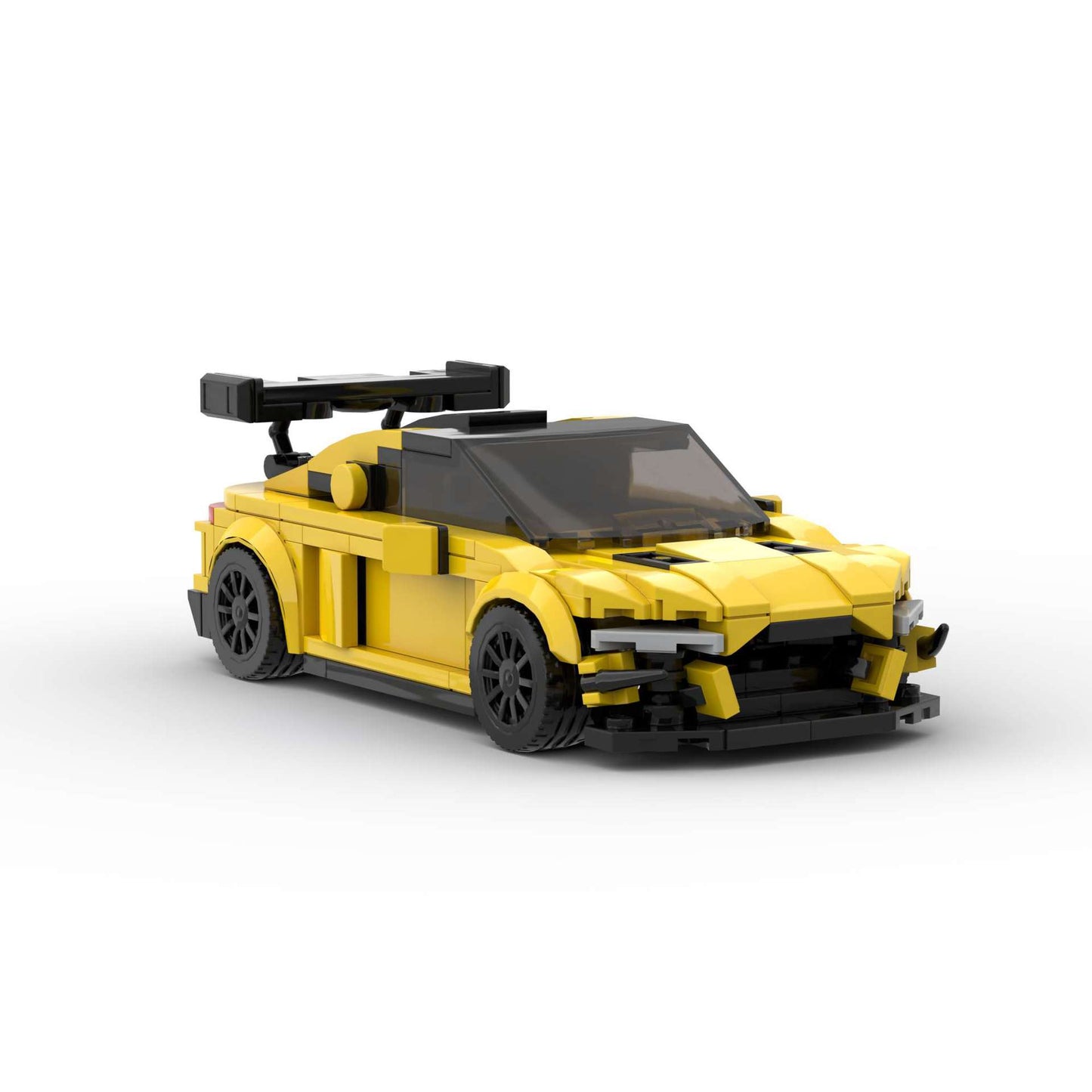 Yellow Track Racer Building Blocks, 323 pcs (15.3 × 7.9 × 5.2 cm)