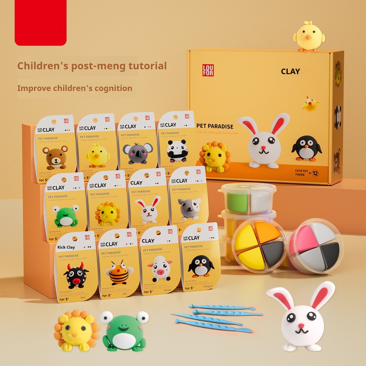 Ultra-light Clay Plasticene Handmade Diy