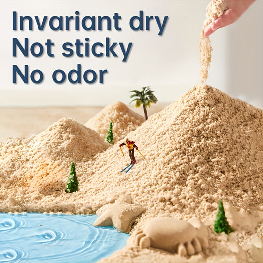 2025 Space Sand & Toy Sand Play Set for Kids (500g Non Stick)