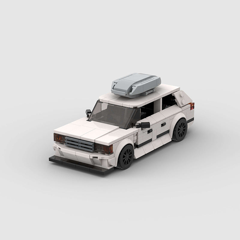 S124-Style Touring Wagon Building Bricks Model – Small Scale