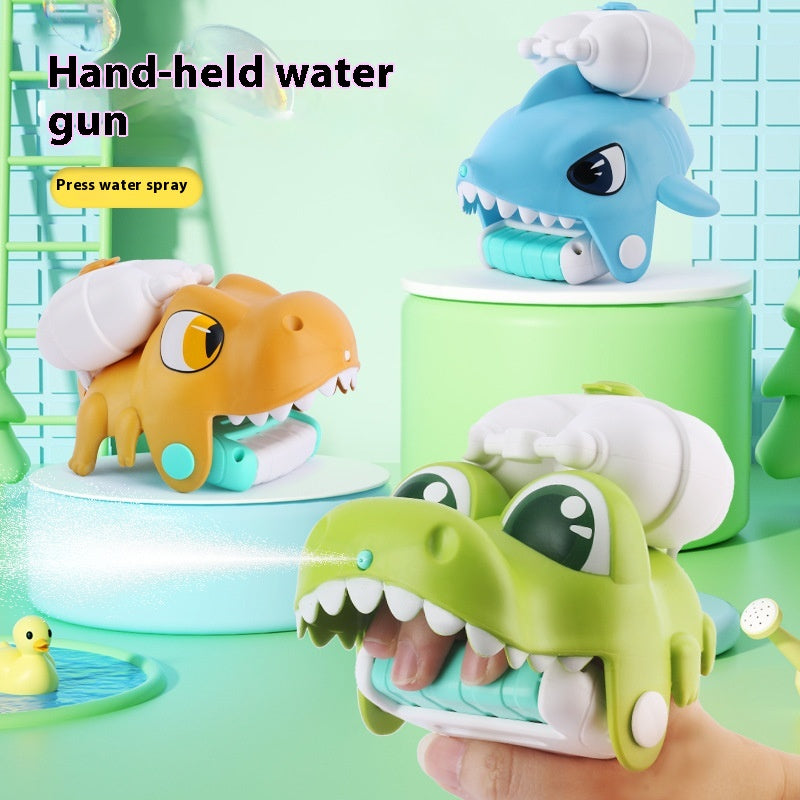 Cute Animal Handheld Water Gun for Kids – Shark, Croc, Dino, Clownfish