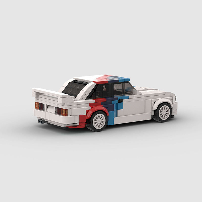 E30 Inspired Racing Sports Car Building Blocks (455 pcs)