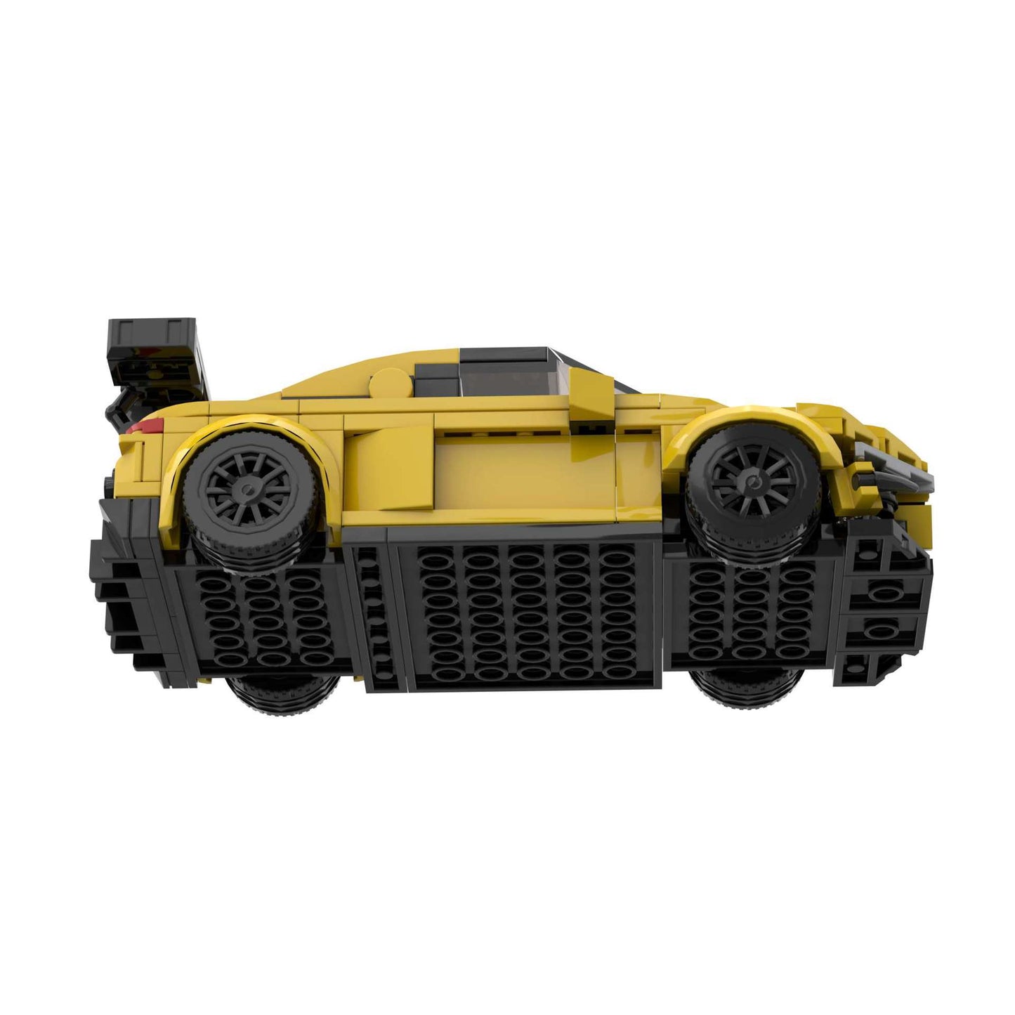 Yellow Track Racer Building Blocks, 323 pcs (15.3 × 7.9 × 5.2 cm)