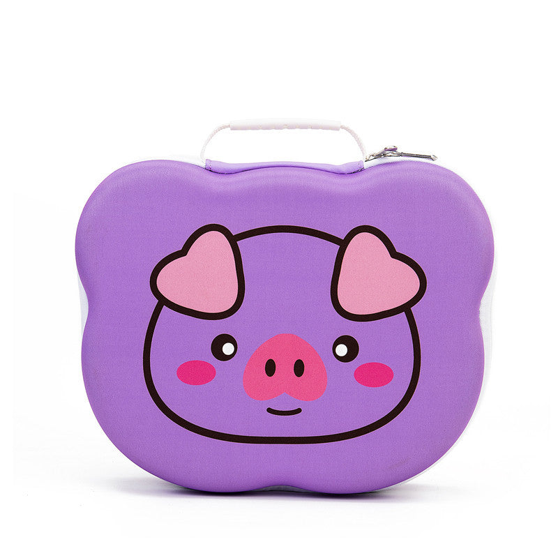 Diamond Painting Storage Case with 70 Bottles – EVA Organizer (Purple or Black)