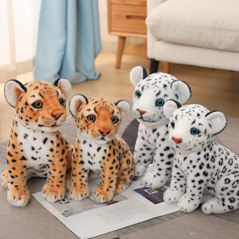 Snow Leopard Plush Toy – 23 cm, 28 cm, 32 cm