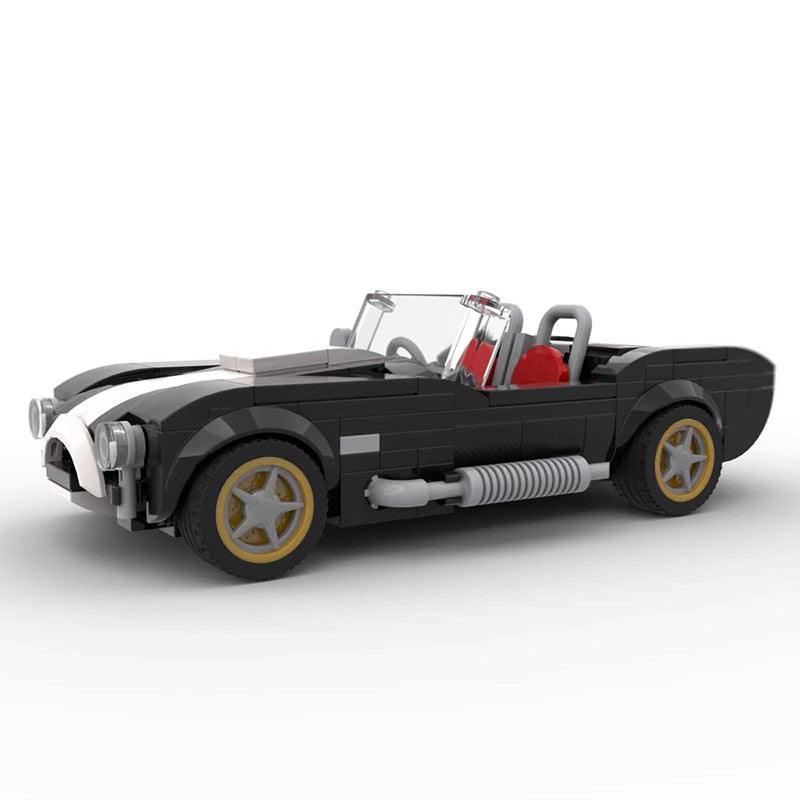 AC Cobra-Style Classic Roadster MOC Building Blocks Model (8-Stud)